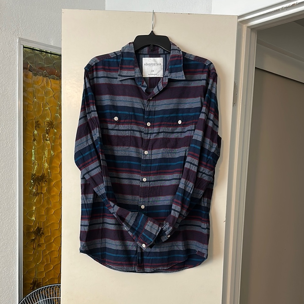 Aeropostale men’s Plaid Shirt